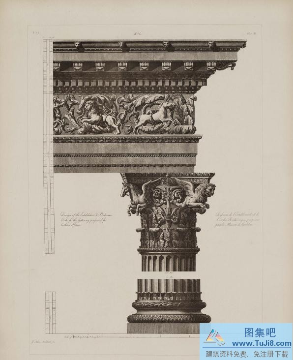 The works of architecture of Robert and James Adam,亚当兄弟的建筑书,《亚当兄弟的建筑书 The works of architecture of Robert and James Adam》