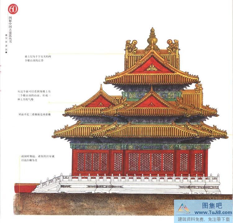 中国传统建筑,中国古建筑,中国皇家建筑,[彩色PDF]皇家建筑-图解中国古建筑丛书-王其钧,谢燕