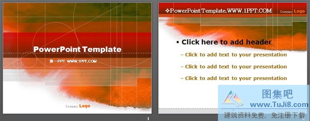 圆形PPT模板,简单PPT模板,红色PPT模板,红色经典PPT模板,红色经典PPT模板下载
