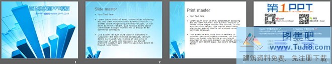 分析PPT模板,宠物PPT模板,数据统计PPT模板,时间PPT模板,简洁PPT模板,蓝色PPT模板,蓝色立体统计图背景的财务PPT模板,蓝色立体统计图背景的财务PPT模板