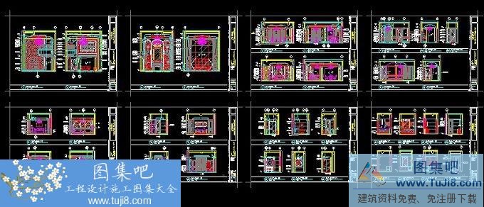 autocad图,CAD施工图,国际花园标准图集,工程cad图,建筑CAD图,报警,施工图,梁景华北京上城国际花园CAD施工图