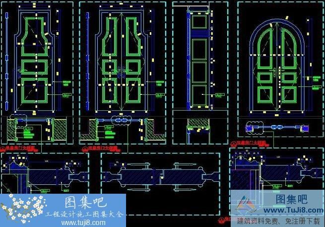 autocad图,CAD施工图,低压,工程cad图,建筑CAD图,施工图,经典标准图集,上海SKX美容会所全套完整施工图含节点大样效果图