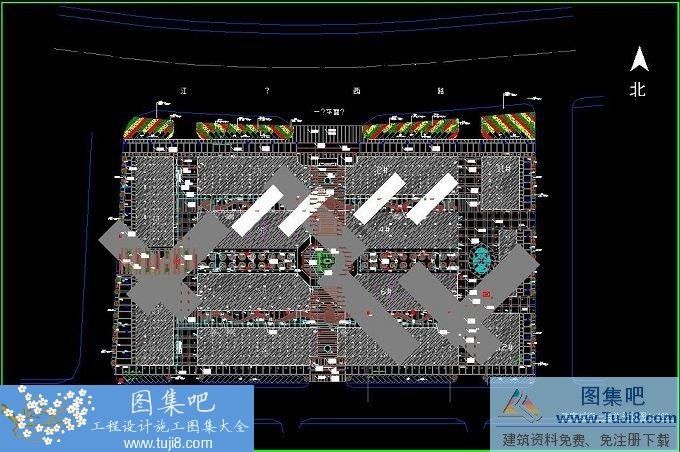 autocad图,CAD施工图,城外标准图集,工程cad图,建筑CAD图,施工图,预制,扬州国际珠宝城外墙装饰施工图+效果图