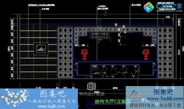 autocad图,CAD施工图,会所标准图集,台州,工程cad图,建筑CAD图,示例,鹏升适度四会大旺SPA水疗水汇会所图纸