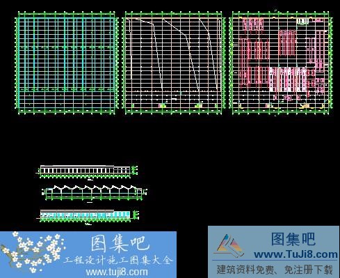 autocad图,CAD施工图,工程cad图,建筑CAD图,施工图,游人标准图集,纺织厂,某印染纺织厂工程建筑施工图