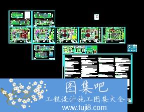 autocad图,CAD施工图,埋地,工程cad图,建筑CAD图,施工图,活动中心标准图集,某地4层大学活动中心施工图