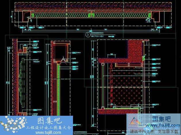 autocad图,CAD施工图,全套标准图集,小户型,工程cad图,建筑CAD图,施工图,小户型复式样板房全套施工图