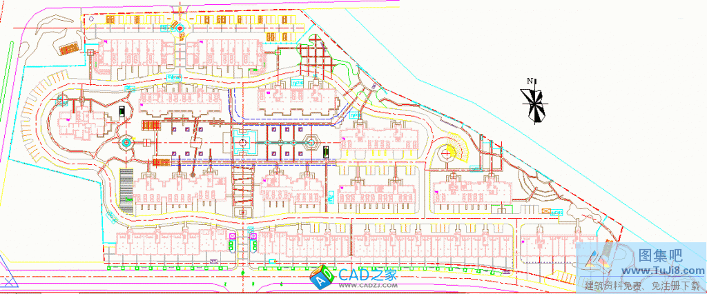 autocad图,CAD施工图,全套标准图集,工程cad图,建筑CAD图,施工图,洗池,小城花园全套CAD景观设计施工图